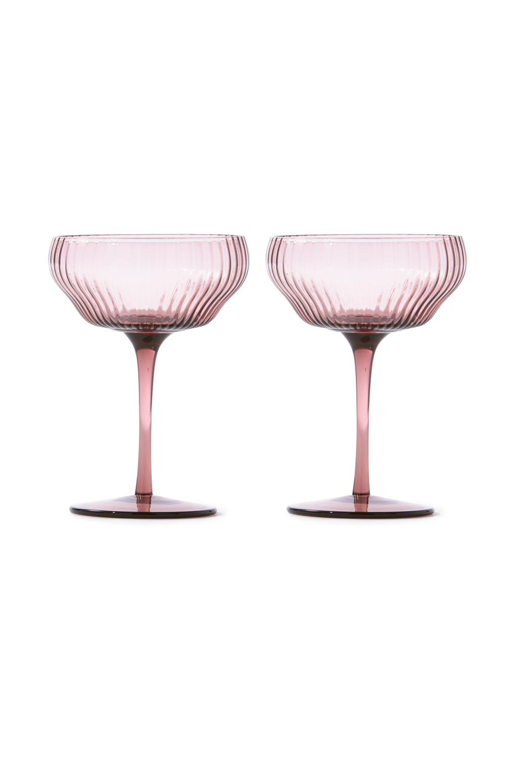Ridged Coupe Glass | Pols Potten Pum | Oroa.com