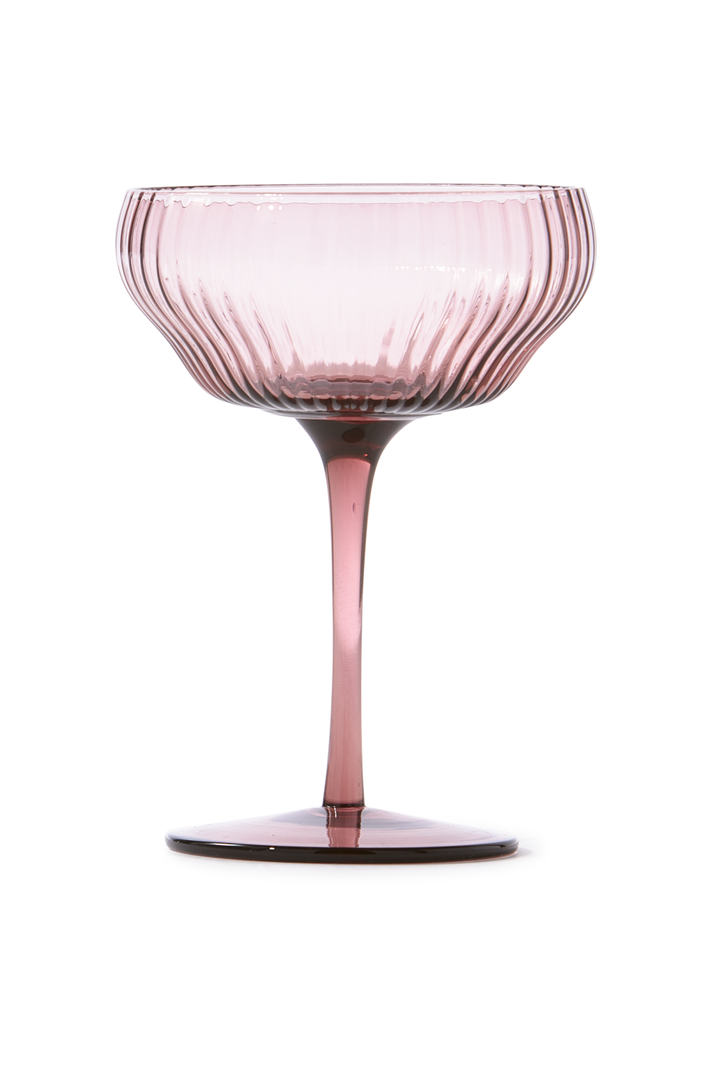 Ridged Coupe Glass | Pols Potten Pum | Oroa.com
