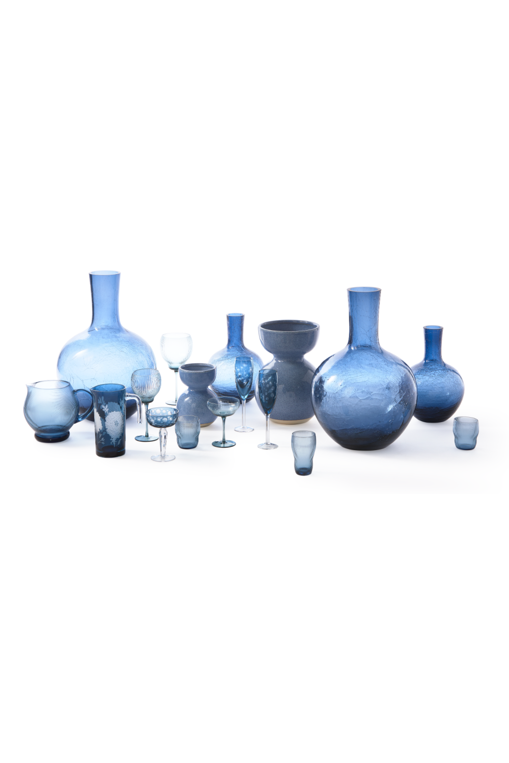 Light Blue Wine Glass | Pols Potten Pum | Oroa.com