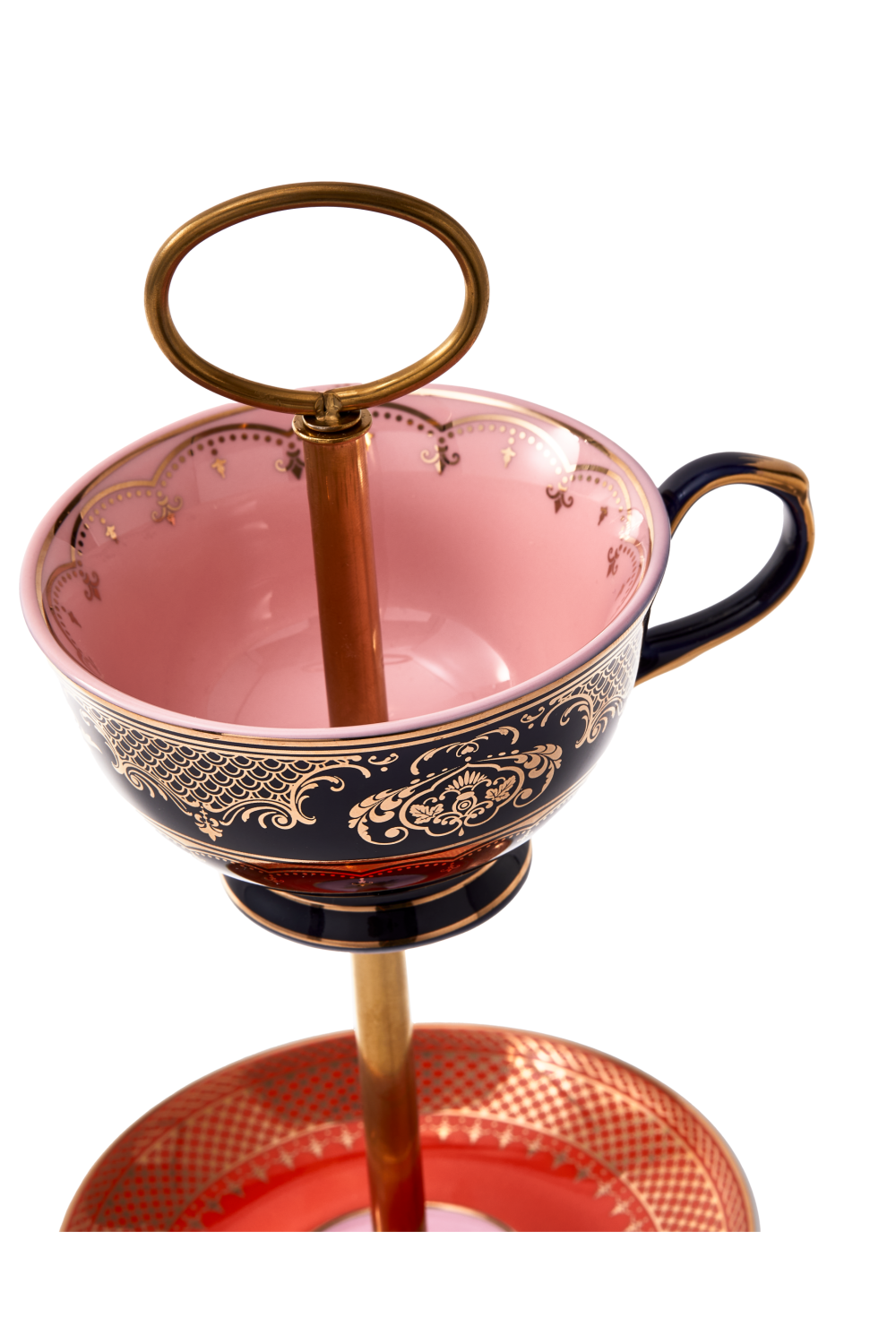 Multi-colored Porcelain High Tea Set | Pols Potten Grandpa | Oroa.com