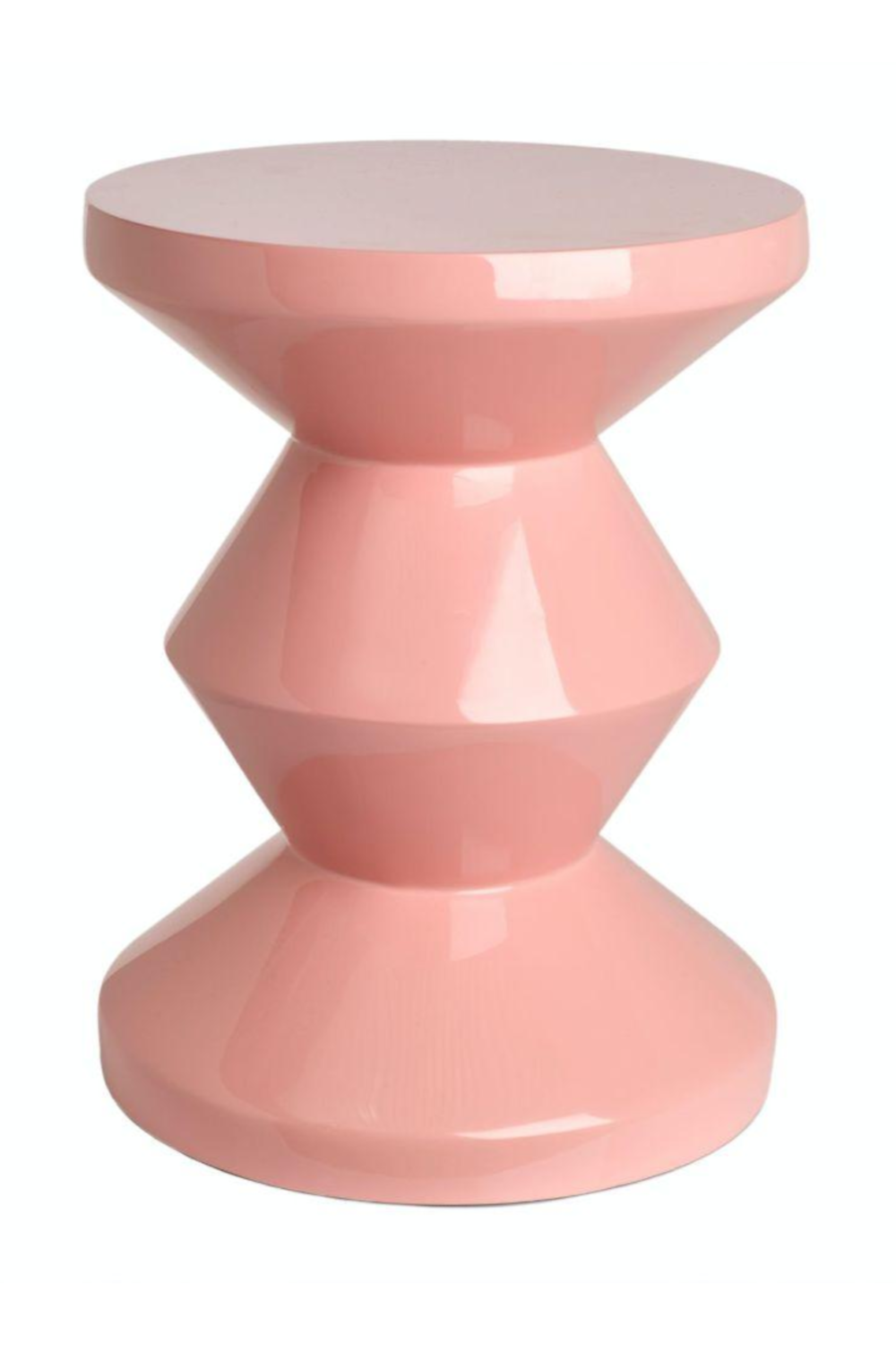 Lacquered Accent Stool | Pols Potten Zig Zag | Oroa.com