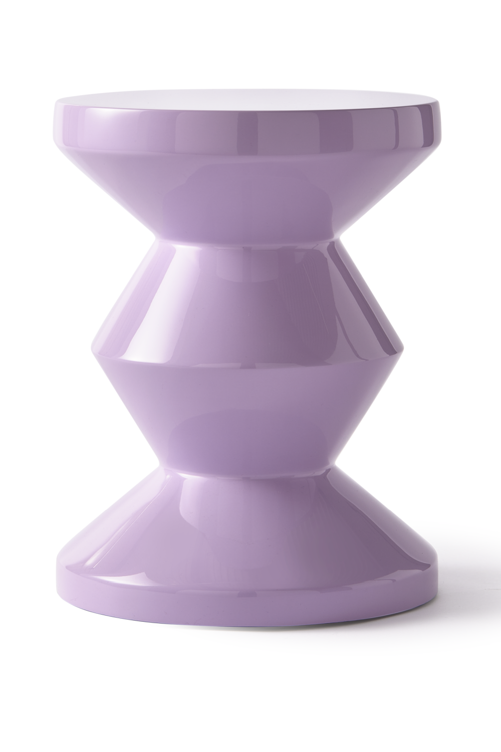 Lacquered Accent Stool | Pols Potten Zig Zag | Oroa.com
