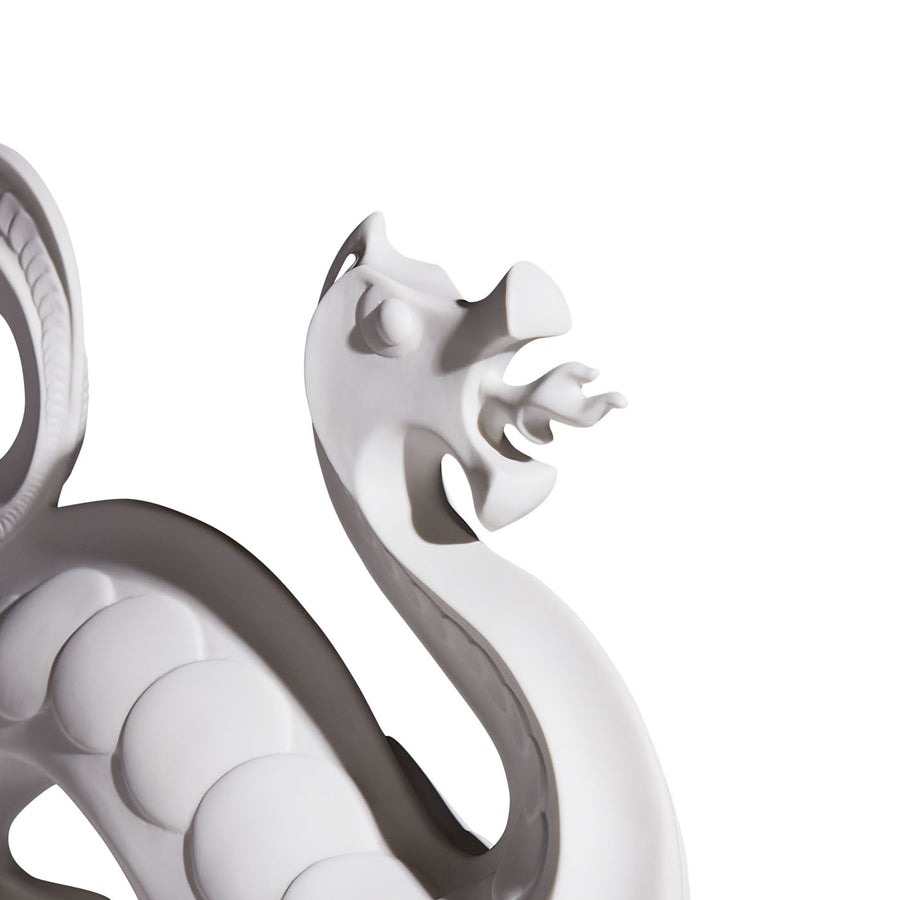 White Porcelain Sculpture | Jonathan Adler Dragon | Oroa.com
