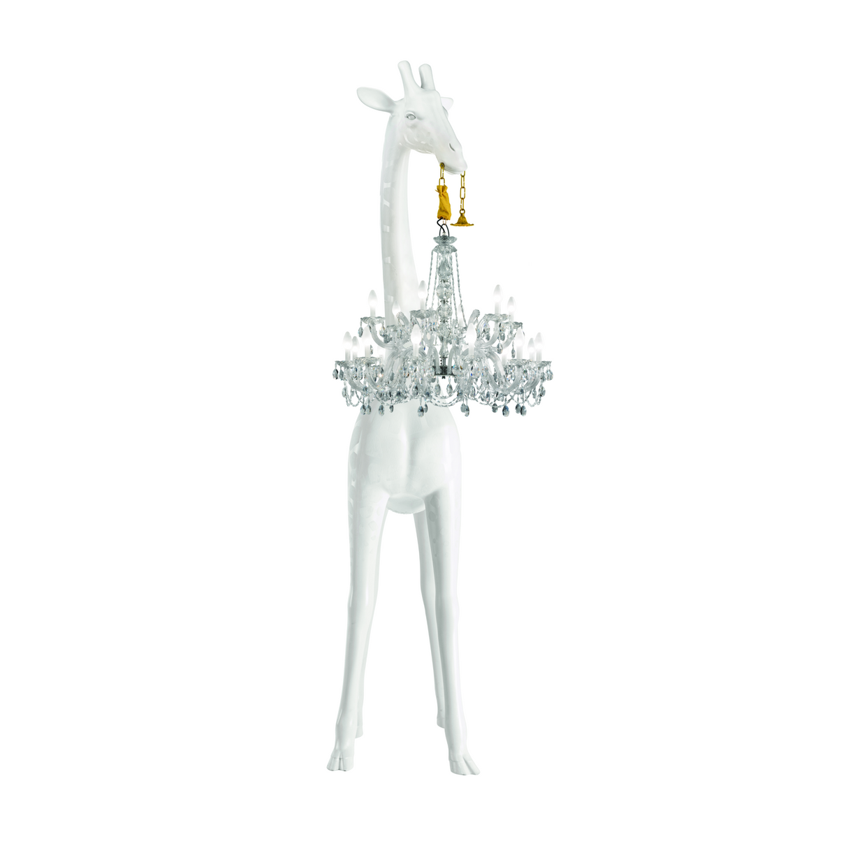 Outdoor Giraffe Statue Chandelier | Qeeboo Giraffe in Love | OROA.com