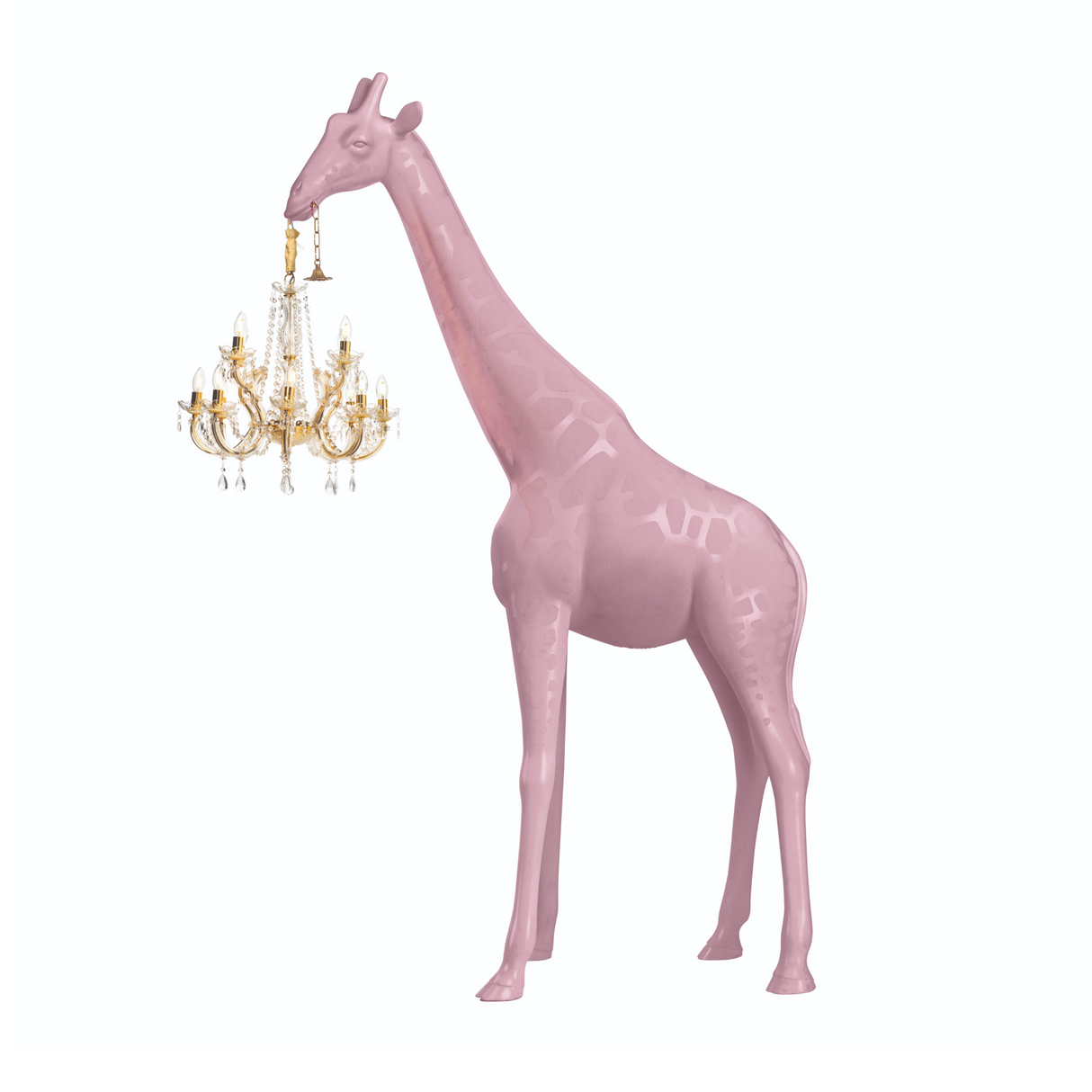 Giraffe Statue Floor Lamp | Qeeboo Giraffe in Love | OROA.com