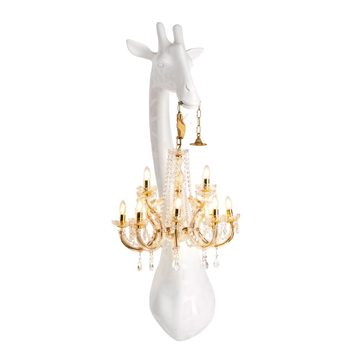 Animal Head Wall Lamp | Qeeboo Giraffe in Love | OROA.com