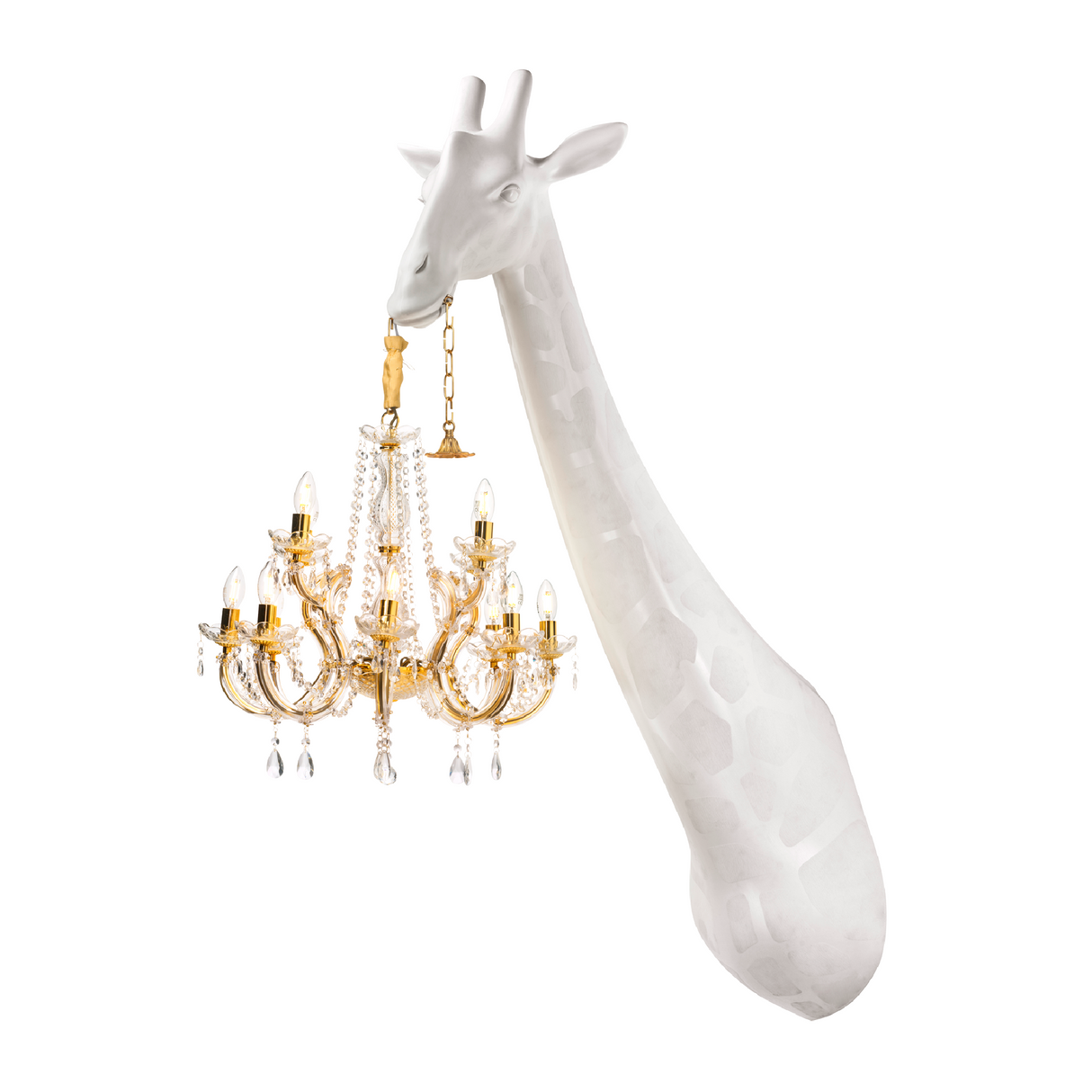 Animal Head Wall Lamp | Qeeboo Giraffe in Love | OROA.com