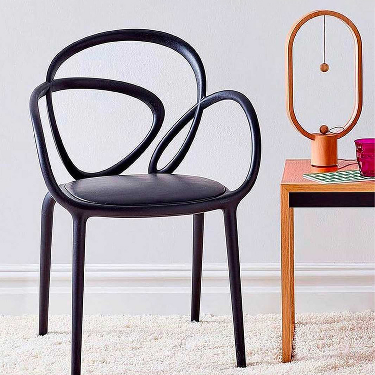 Tangled Dining Chairs (2) | Qeeboo Loop | OROA.com
