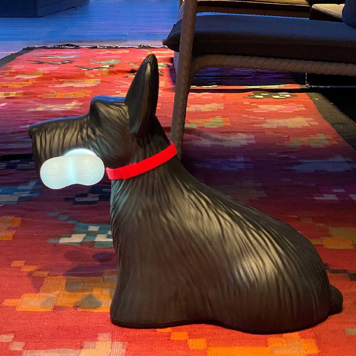 Decorative Dog Wireless Lamp | Qeeboo Scottie | OROA.com