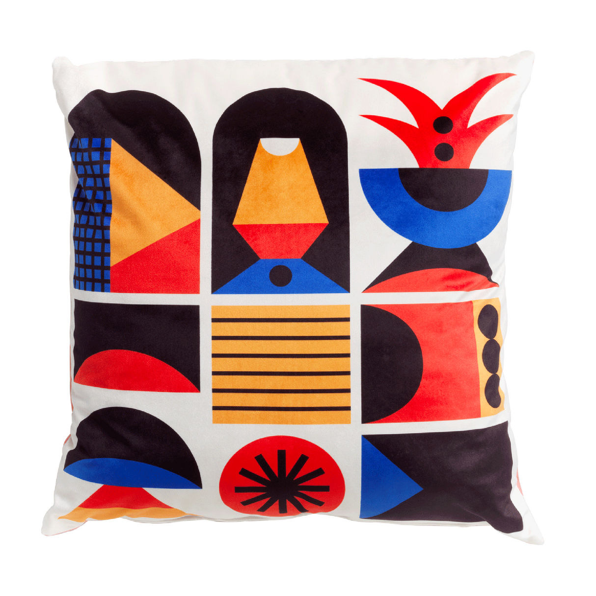 Graphic Print Cushion | Qeeboo Oggian | OROA.com