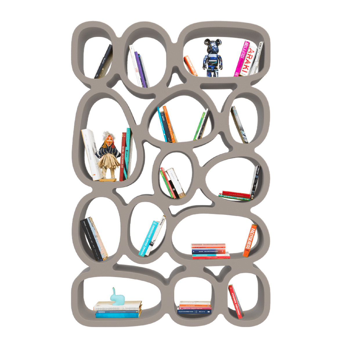 Abstract Sectioned Bookcase | Qeeboo Koibuchi | OROA.com