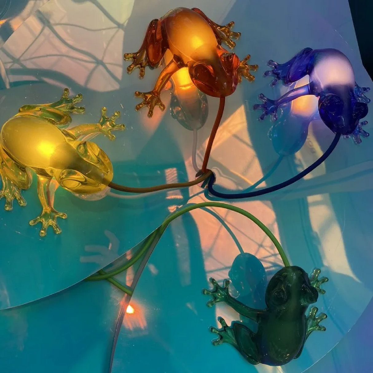 Sculptured Table/Wall Lamp | Qeeboo Hungry Frog | OROA.com