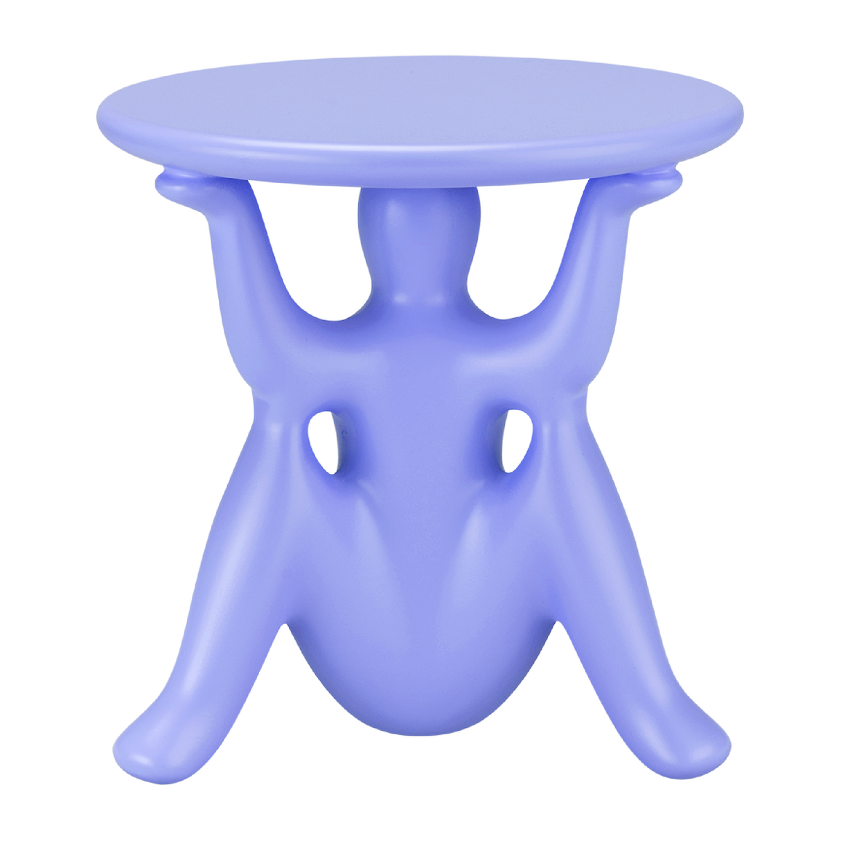 Molded Sculptural Side Table | Qeeboo Helpyourself | OROA.com