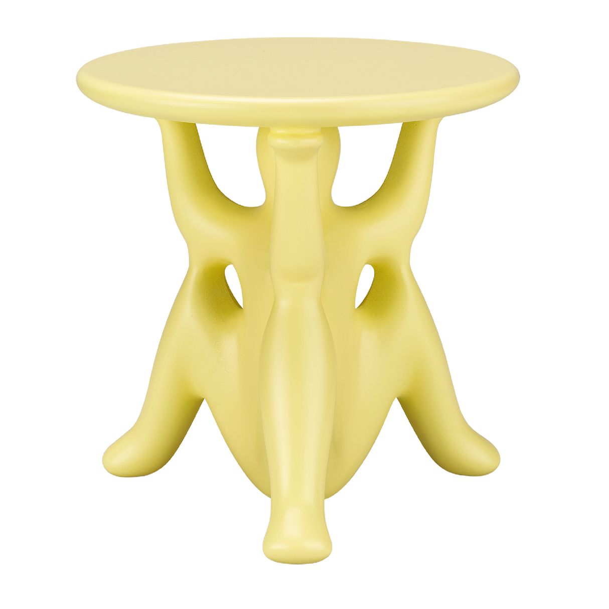 Molded Sculptural Side Table | Qeeboo Helpyourself | OROA.com
