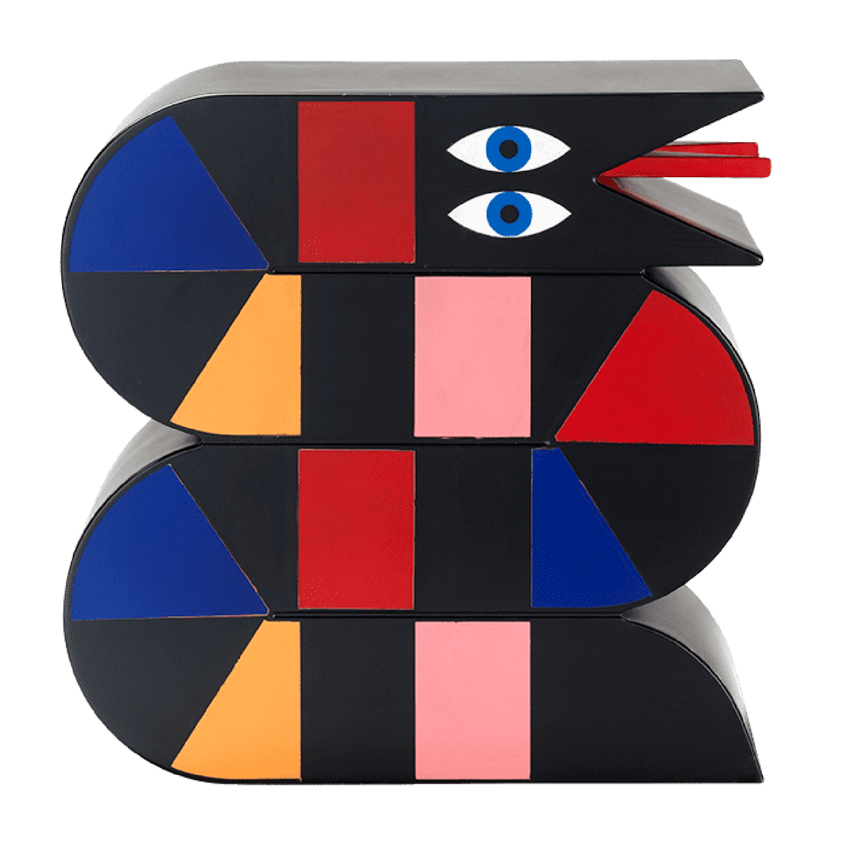 Lacquered Wood Coffee Table | Qeeboo Oggian | OROA.com