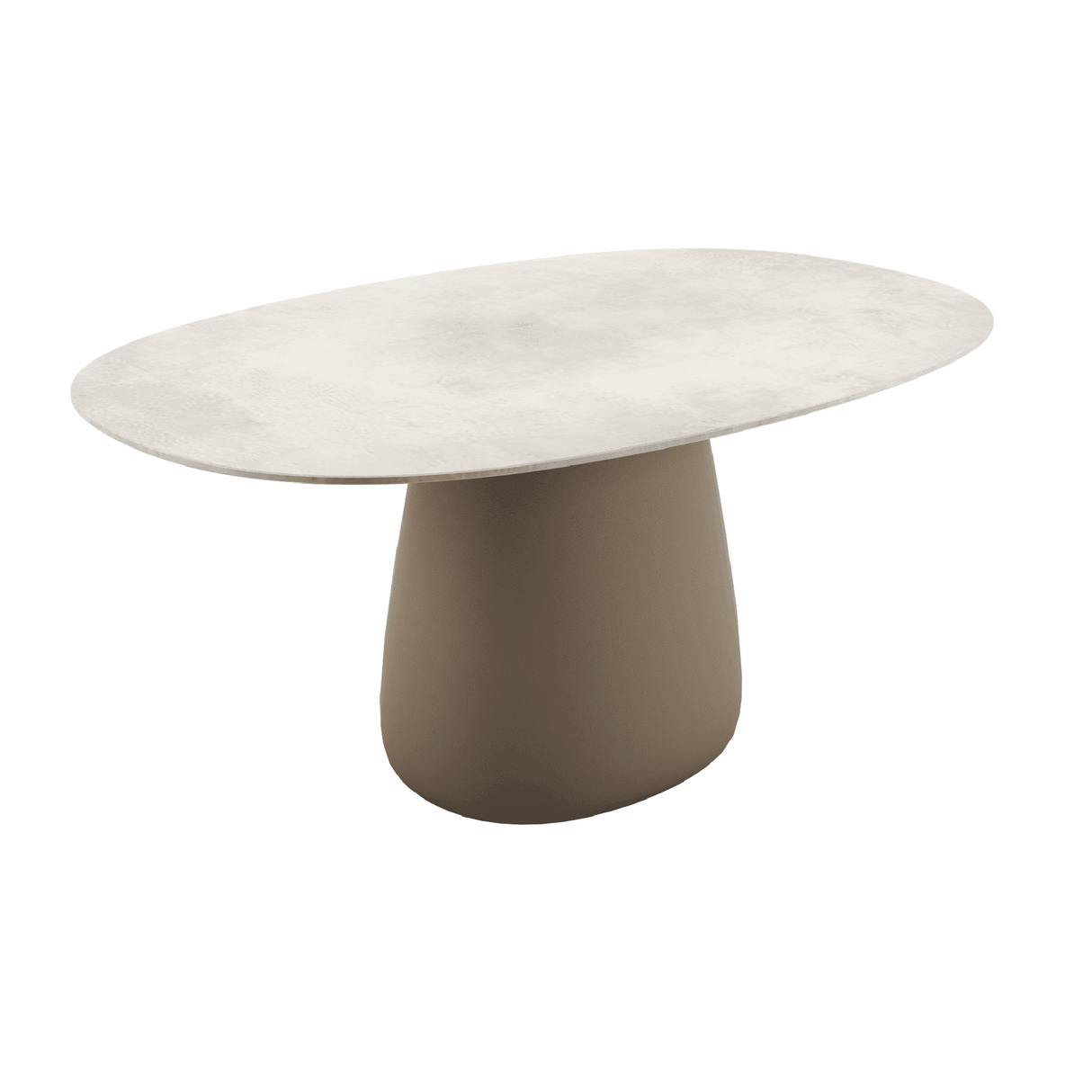 Oval Indoor/Outdoor Dining Table | Qeeboo Cobble | OROA.com