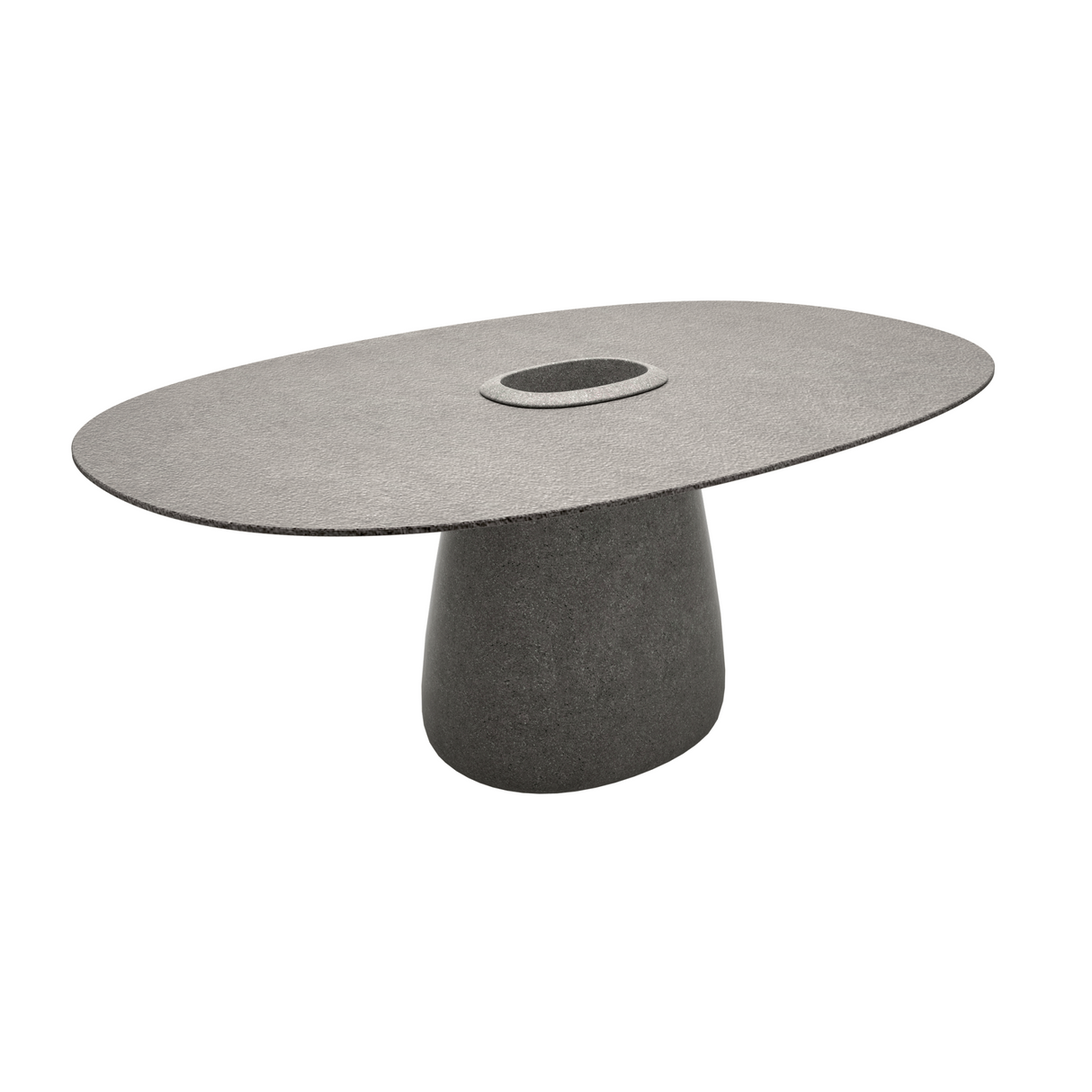 Indoor/Outdoor Bucket Dining Table | Qeeboo Cobble | OROA.com