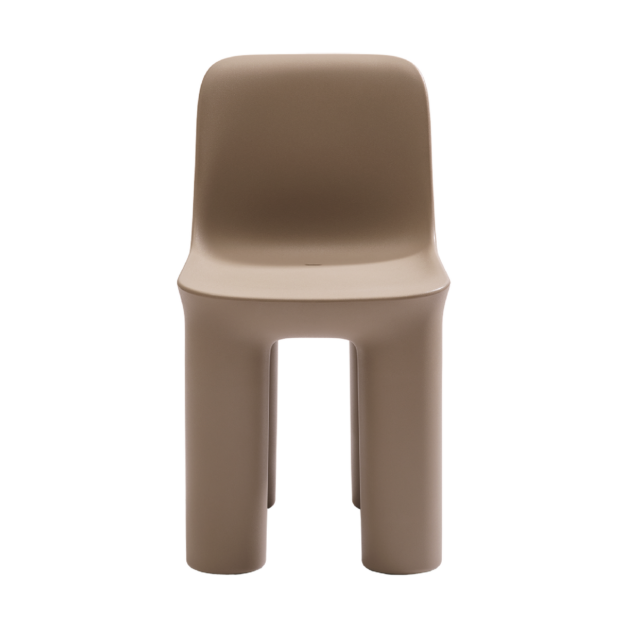 Chunky Cylindrical Legs Dining Chair | Tata Qeeboo | Oroa.com