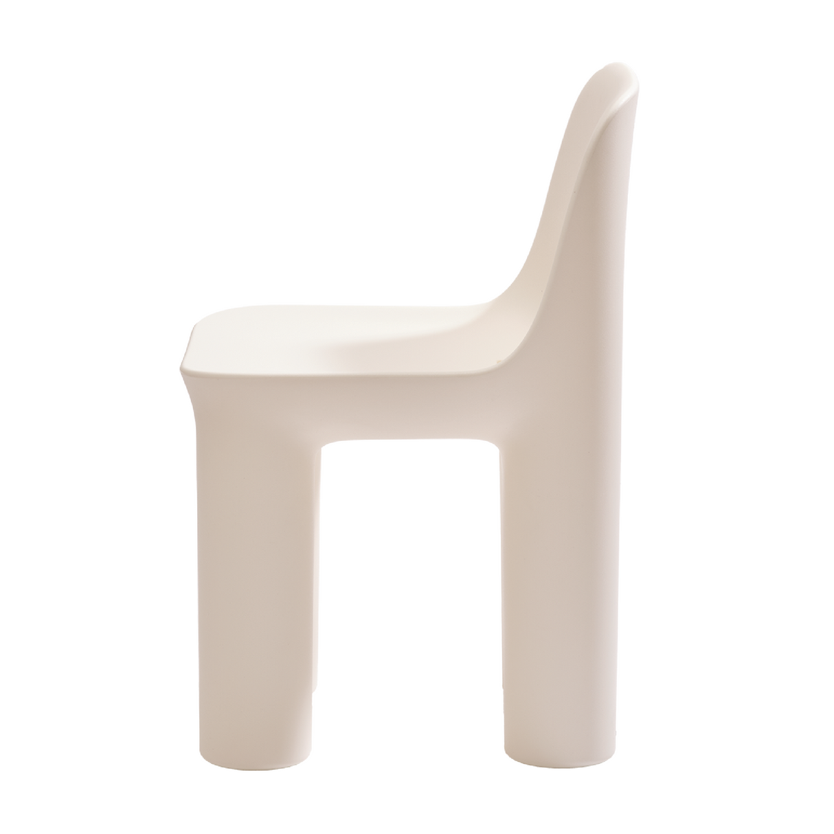 Chunky Cylindrical Legs Dining Chair | Tata Qeeboo | Oroa.com