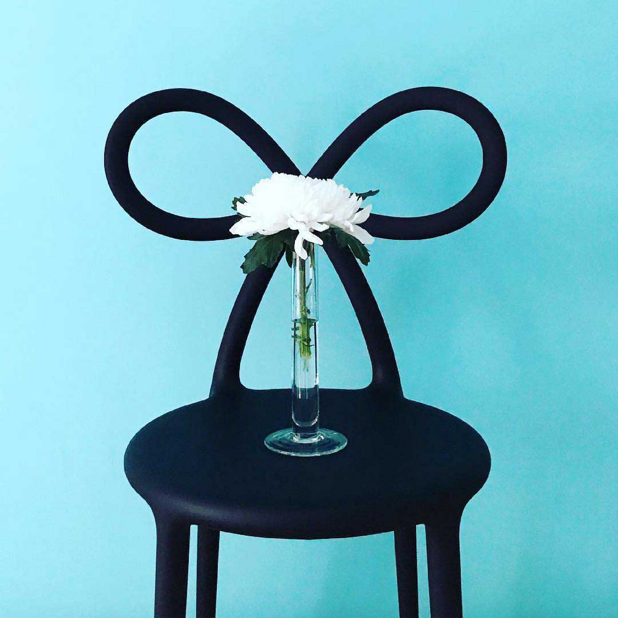 Modern Chic Dining Chair Set (2) | Qeeboo Ribbon | OROA.com