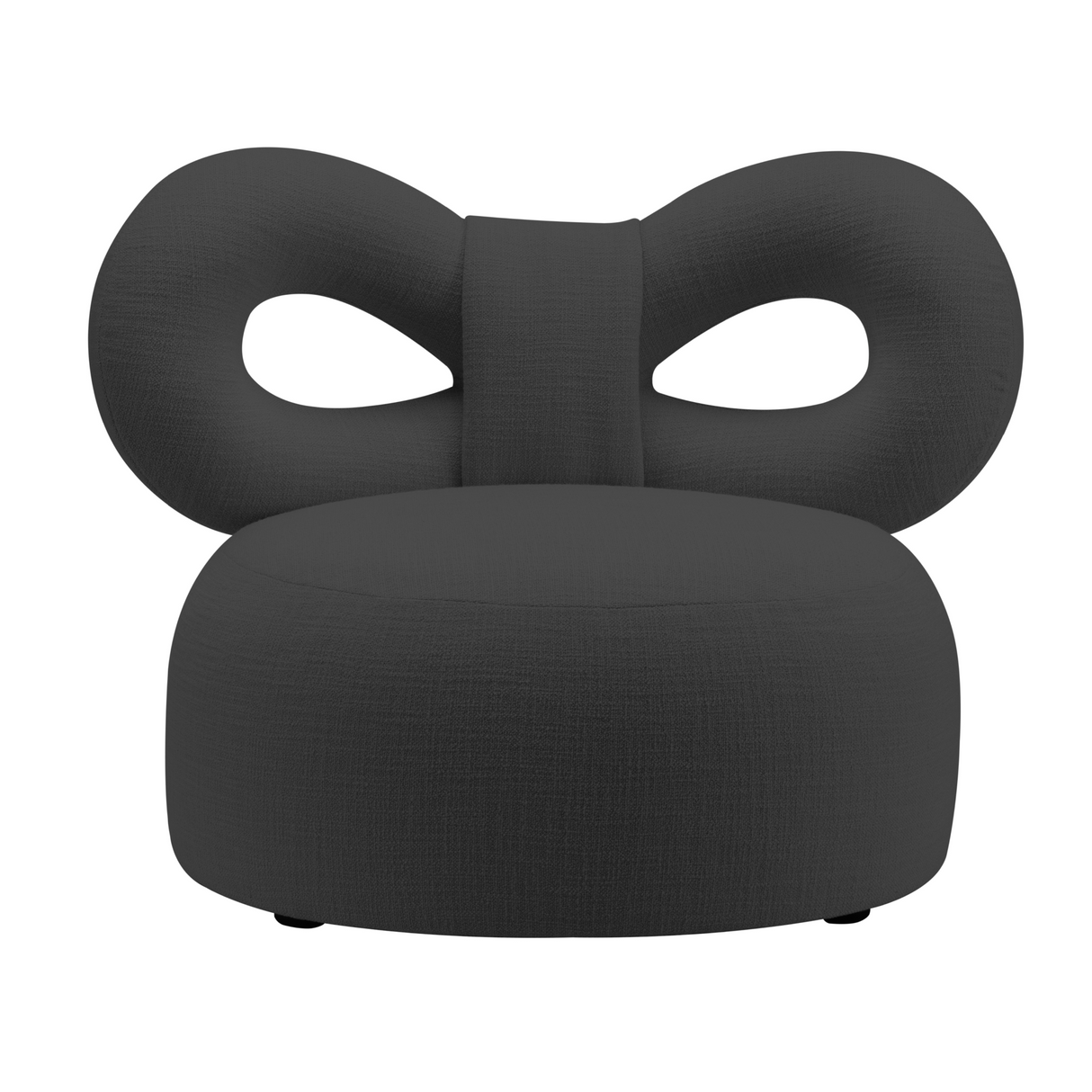 Upholstered Bow Lounge Chair | Qeeboo Ribbon | OROA.com