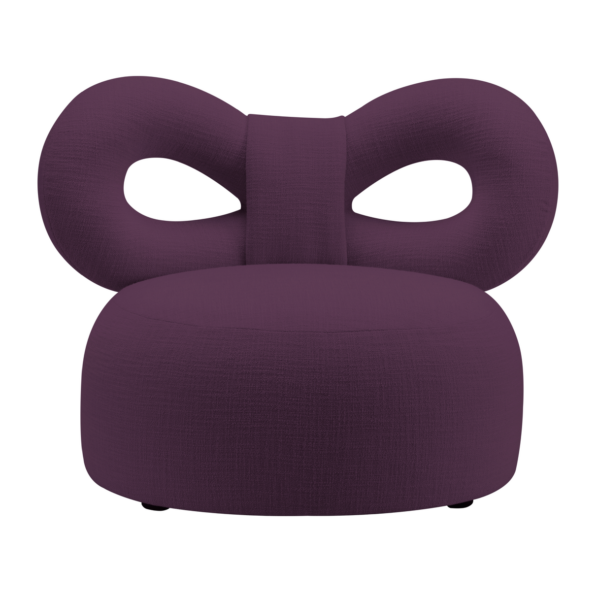 Upholstered Bow Lounge Chair | Qeeboo Ribbon | OROA.com
