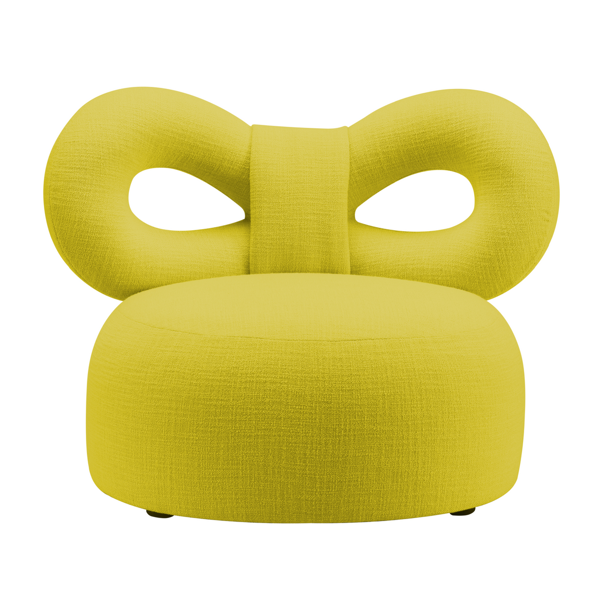 Upholstered Bow Lounge Chair | Qeeboo Ribbon | OROA.com