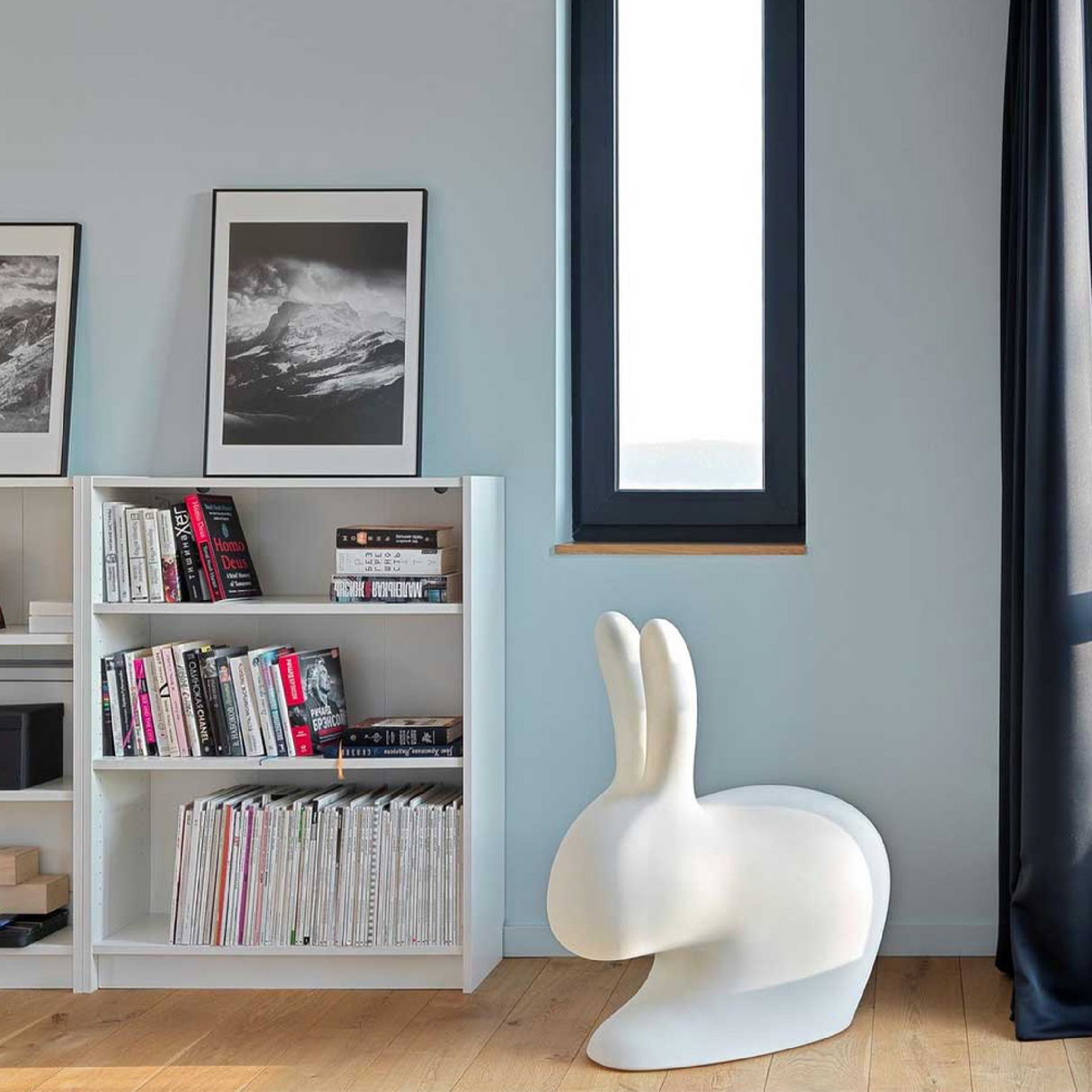 Molded Bunny Chair | Qeeboo Rabbit | OROA.com