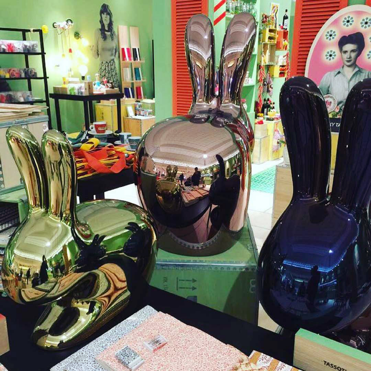 Molded Bunny Chair | Qeeboo Rabbit | OROA.com