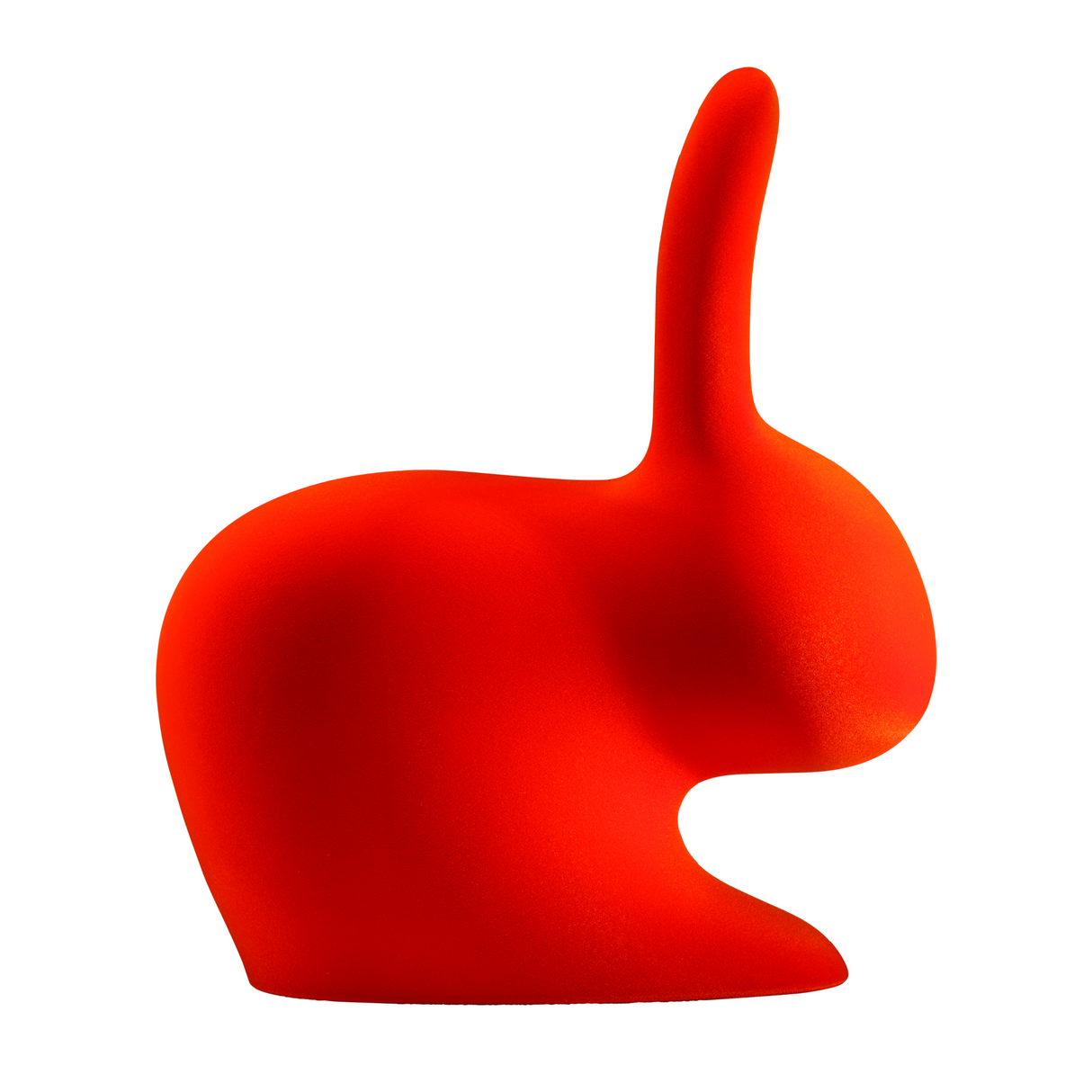 Velvet Sculptural Book End XS | Qeeboo Rabbit | OROA.com