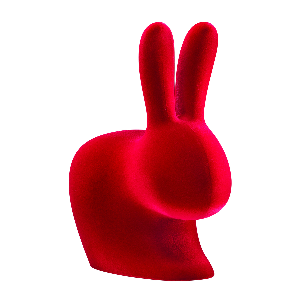 Velvet Sculptural Book End XS | Qeeboo Rabbit | OROA.com