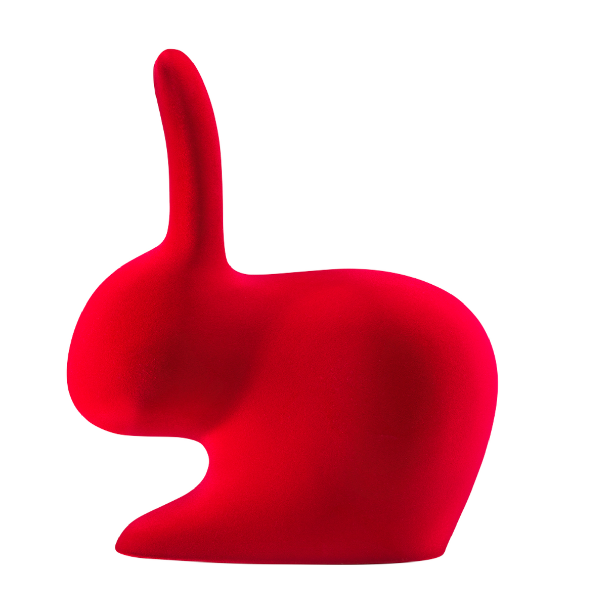 Velvet Sculptural Book End XS | Qeeboo Rabbit | OROA.com