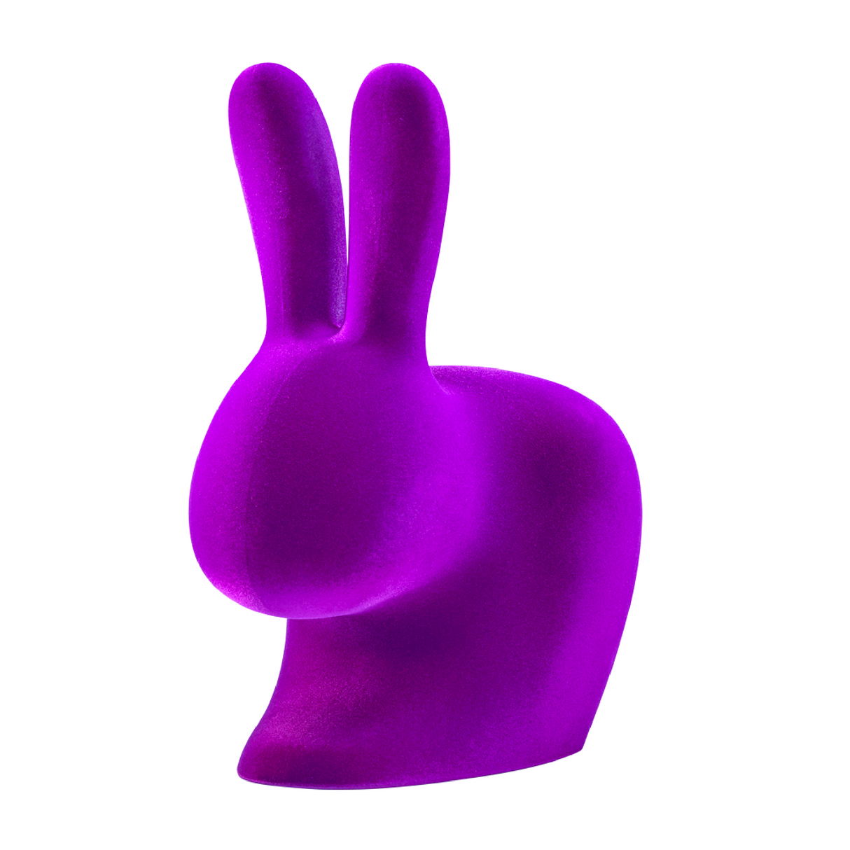 Velvet Sculptural Book End XS | Qeeboo Rabbit | OROA.com