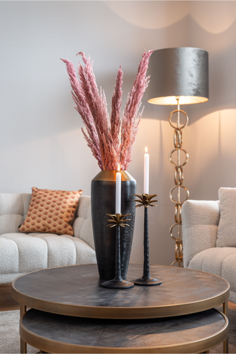 Black Oak Nested Coffee Tables (2) | Oroa.com