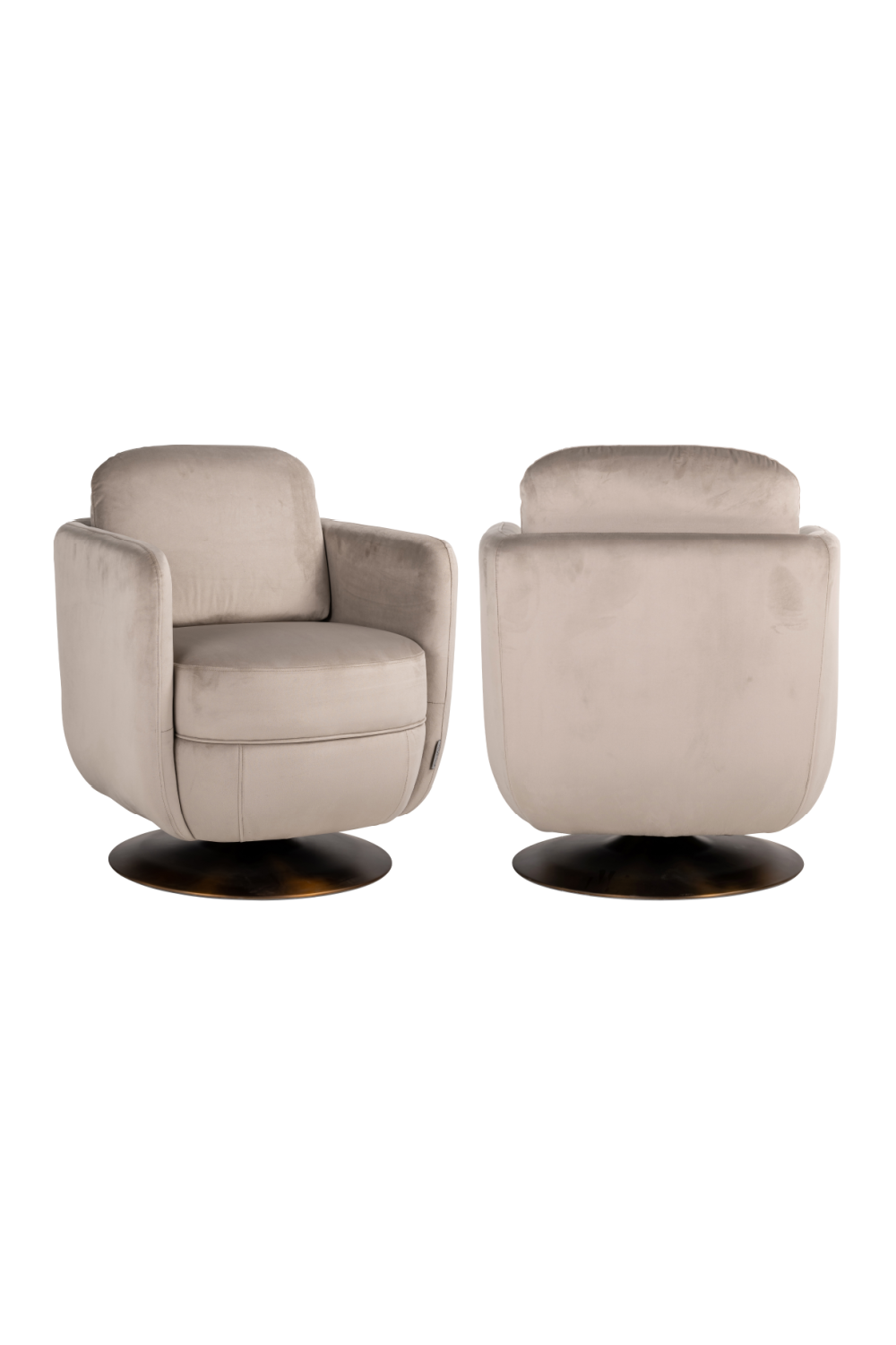 Upholstered Modern Swivel Chair | Oroa.com