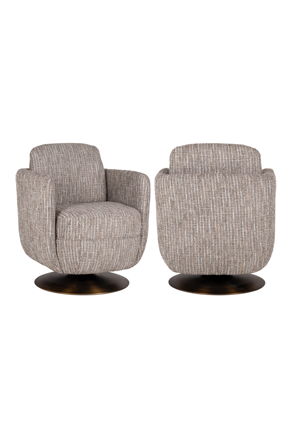 Upholstered Modern Swivel Chair | Richmond Interiors Turner | Oroa.com