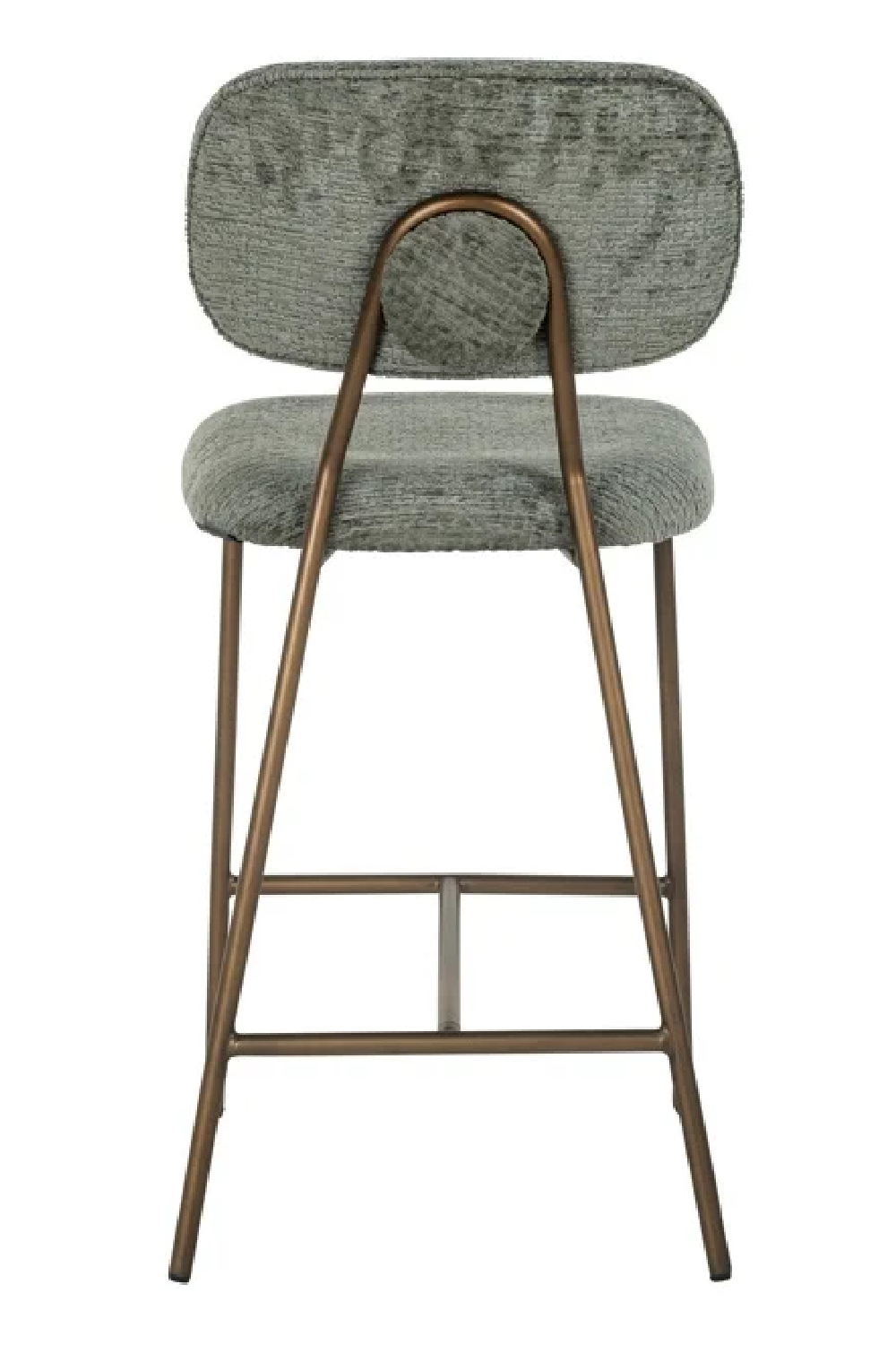 Brushed Metal Counter Stool | Richmond Interiors Xenia | Oroa.com