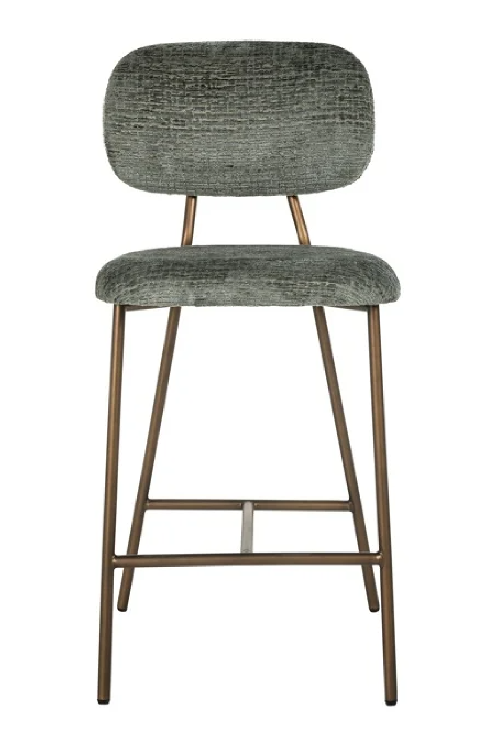 Brushed Metal Counter Stool | Richmond Interiors Xenia | Oroa.com