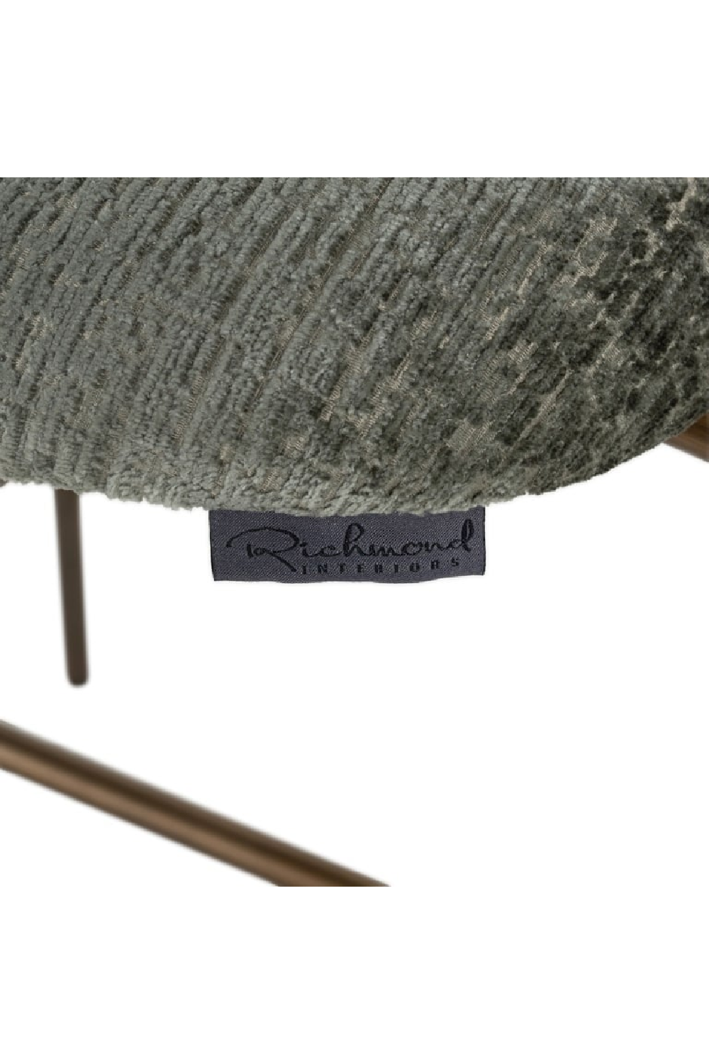 Brushed Metal Counter Stool | Richmond Interiors Xenia | Oroa.com