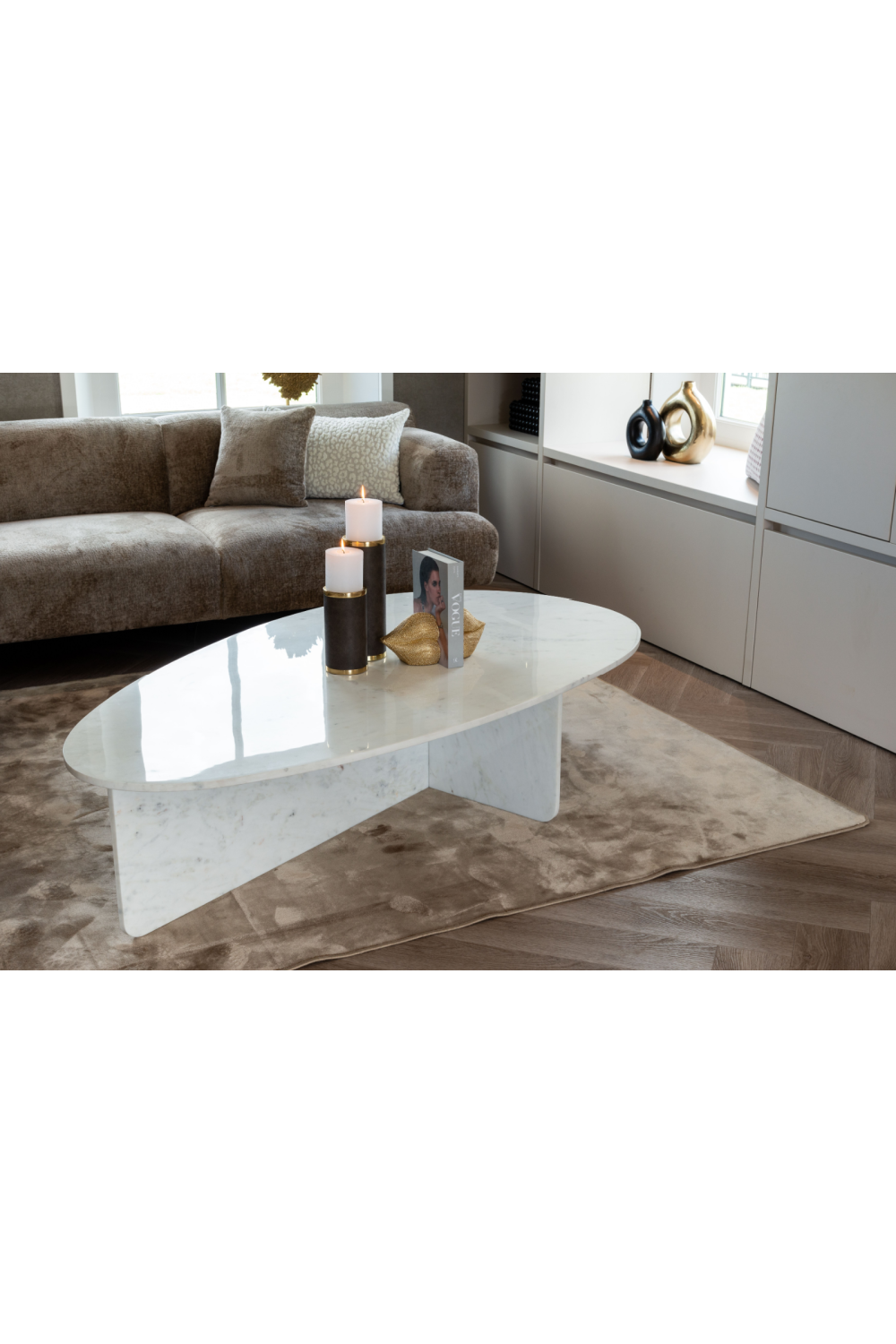 White Marble Coffee Table | Richmond Interiors Brandon | Oroa.com