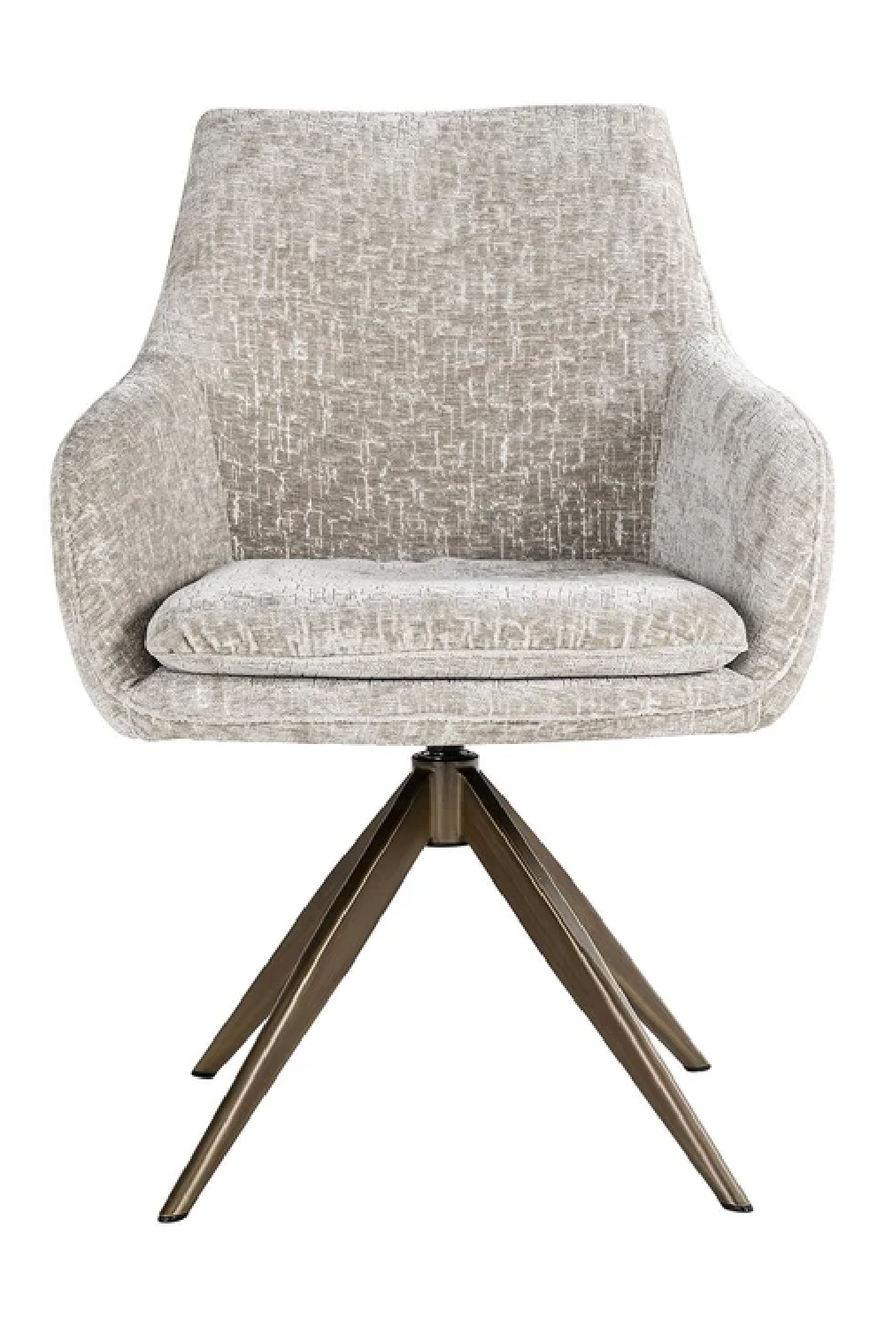 Upholstered Quadropod Swivel Chair | Richmond Interiors Lisonne | Oroa.com