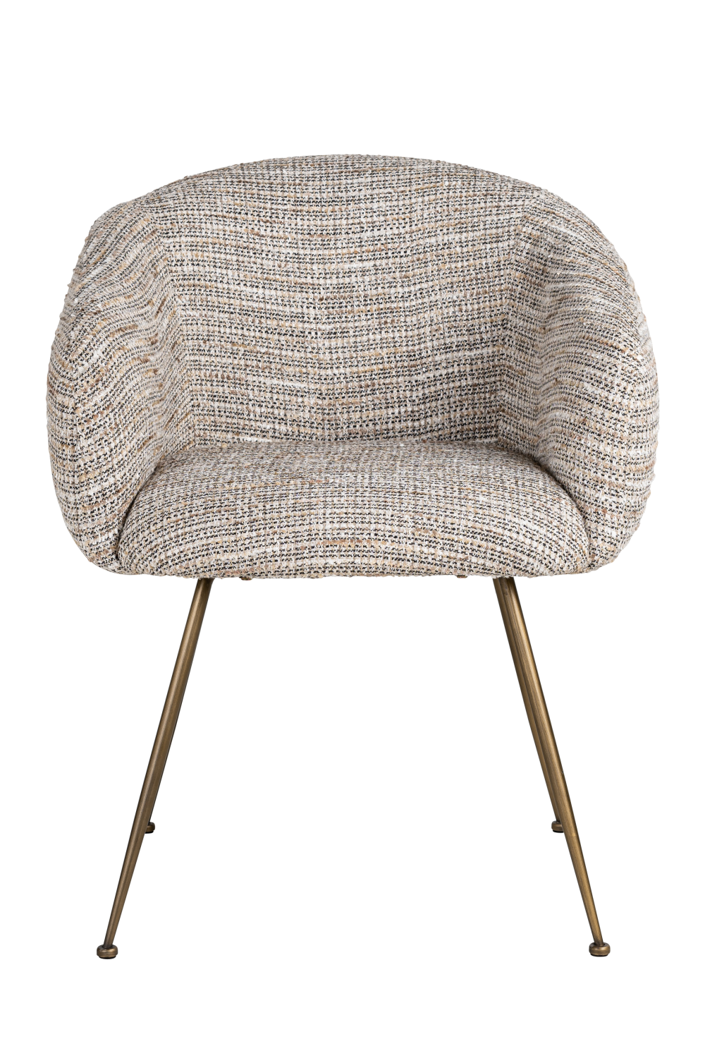 Beige Curved Dining Chair | Richmond Interiors Amalfi | Oroa.com