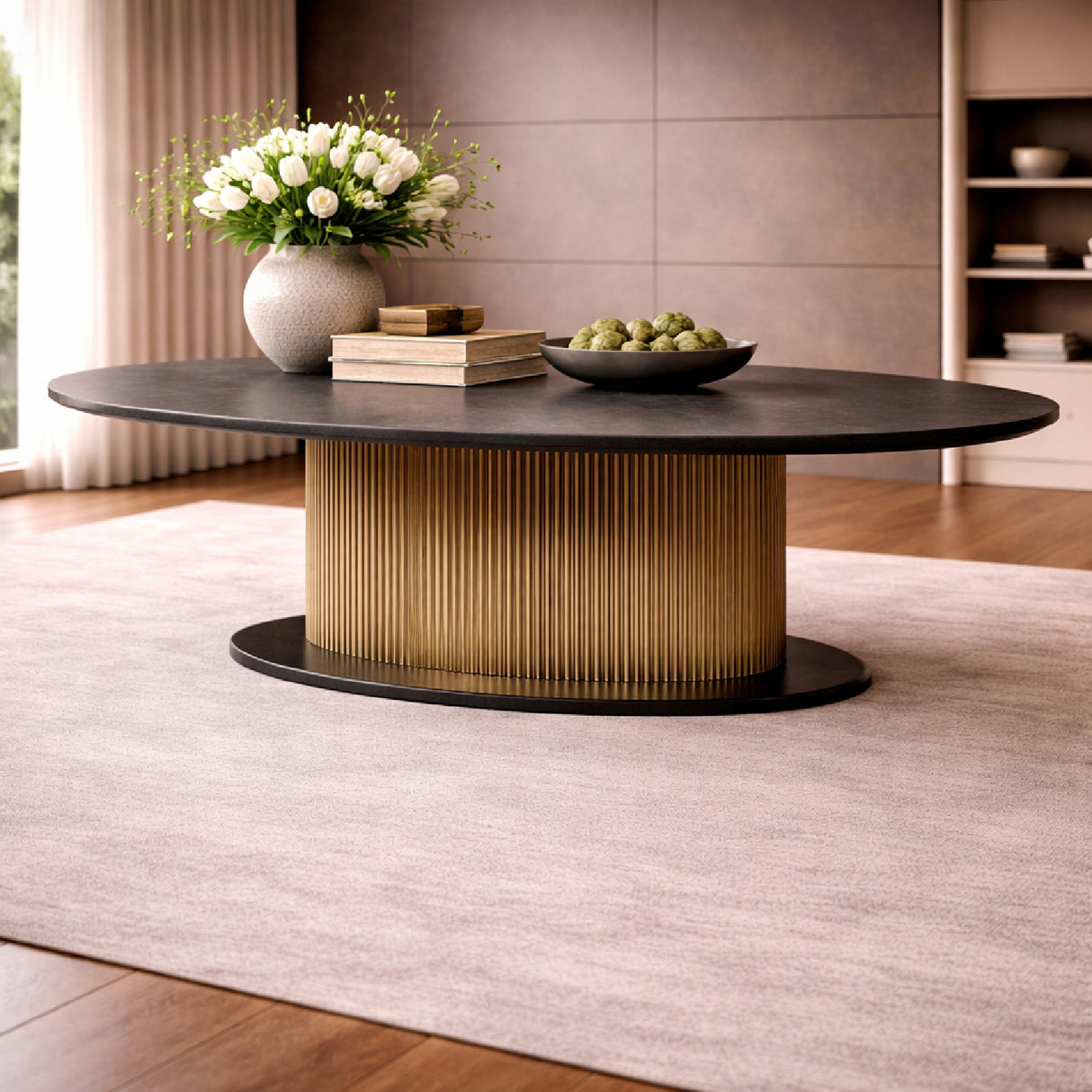 Oval Pedestal Dining Table | Oroa.com