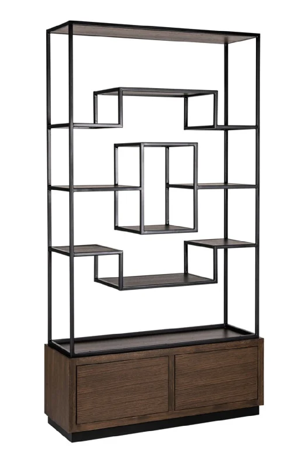 Black Oak Oak Display Unit | Richmond Interiors Bonvoy | Oroa.com