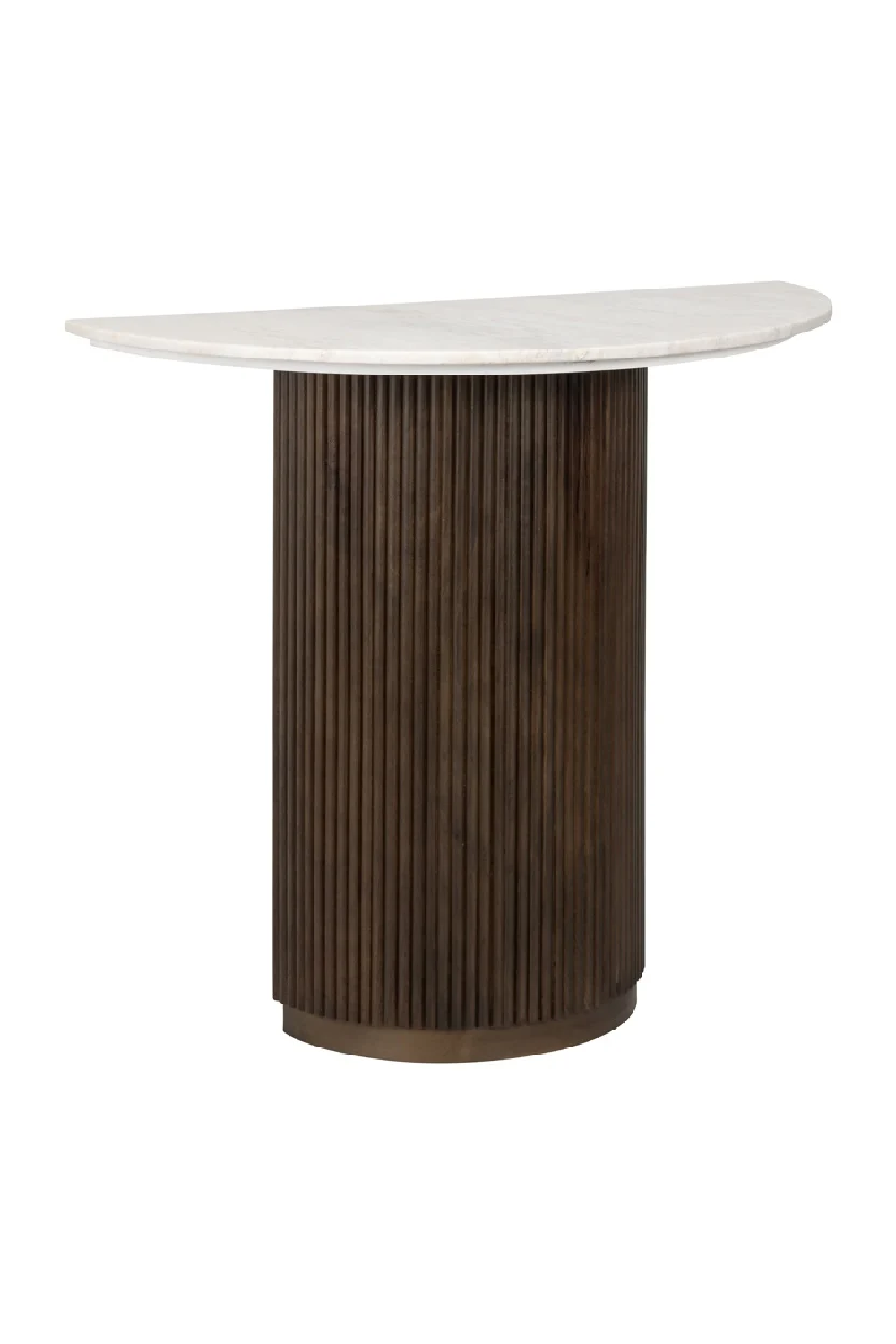 Semi-Circle Marble Console | Richmond Interiors Mayfield | Oroa.com
