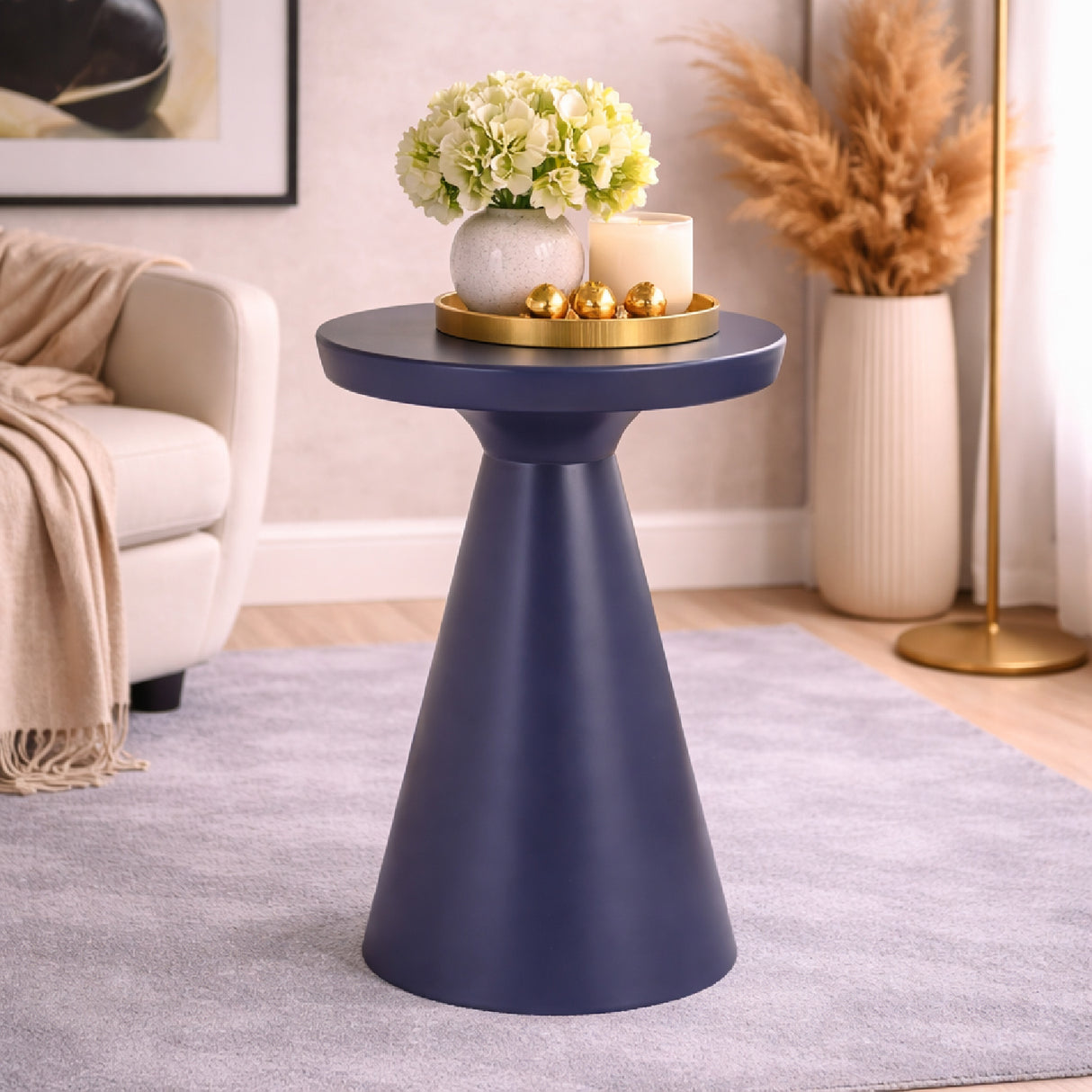 Purple Modern Side Table L | Oroa.com