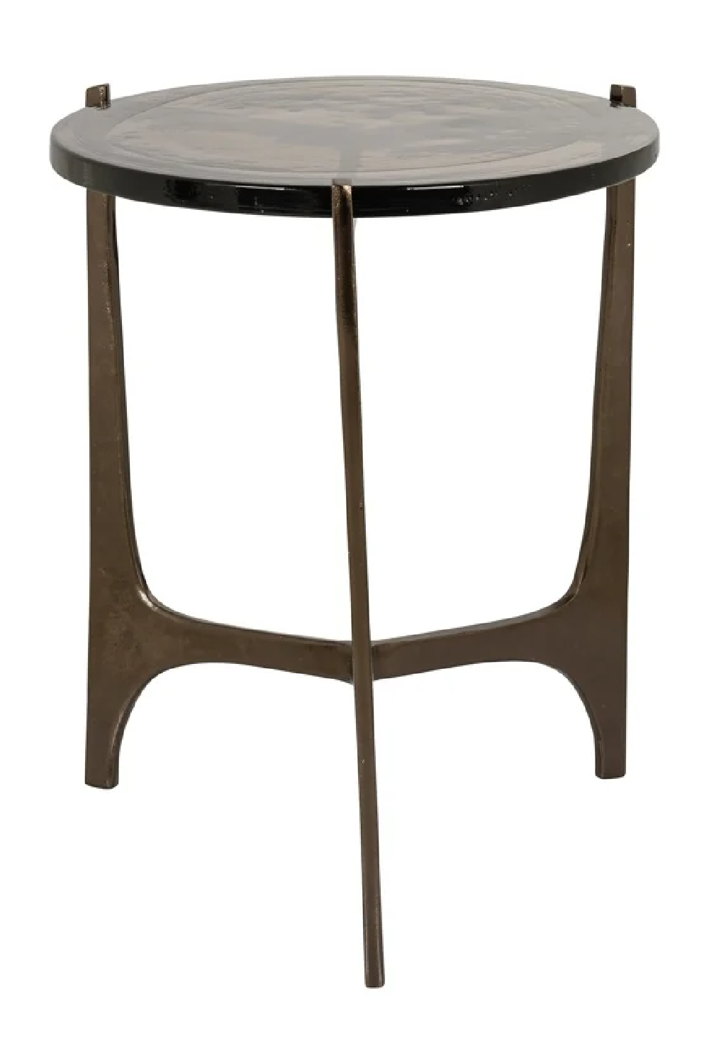 Round Glass Side Table | Richmond Interiors Mateo | Oroa.com