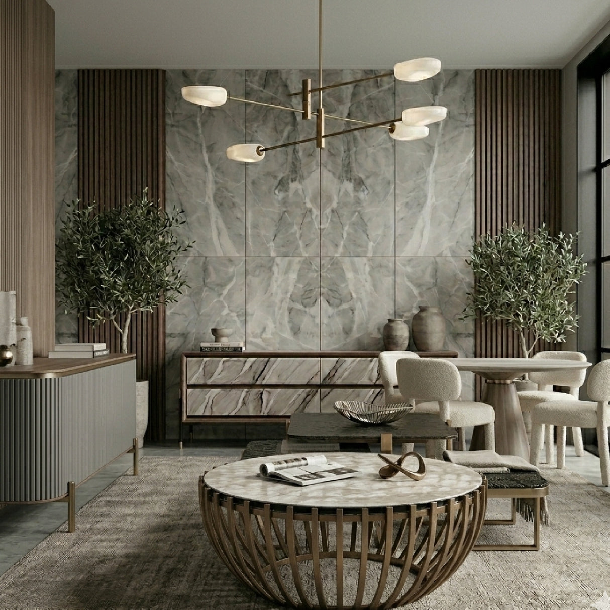 Glass Modern Coffee Table | Oroa.com