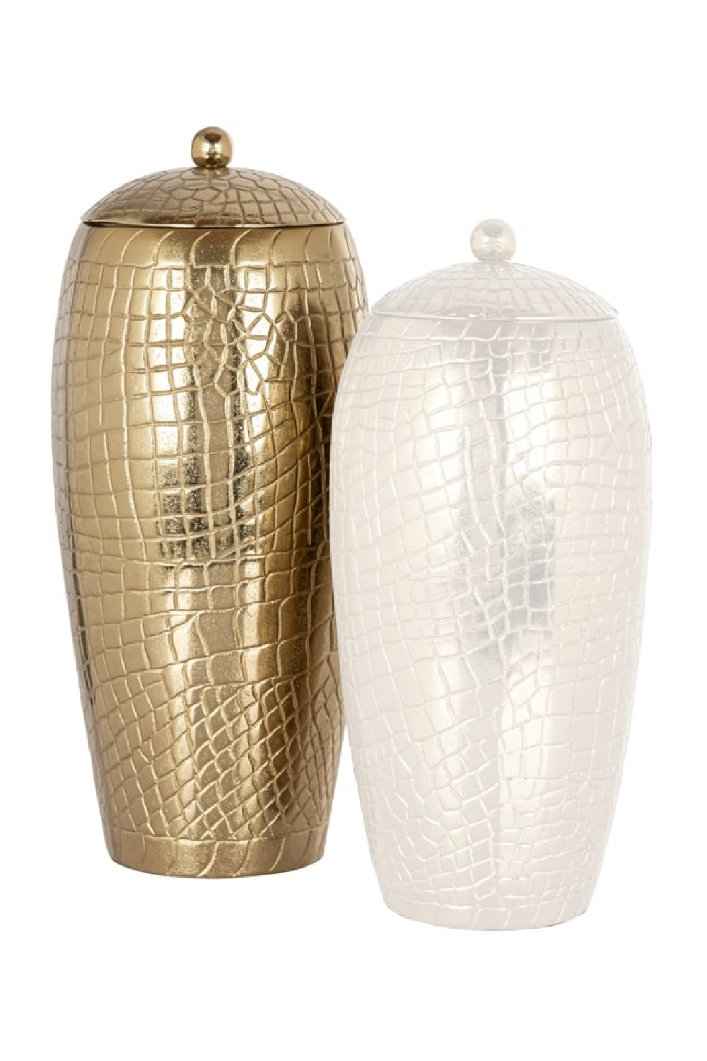 Gold Aluminium Jar | Richmond Interiors Marieke | Oroa.com