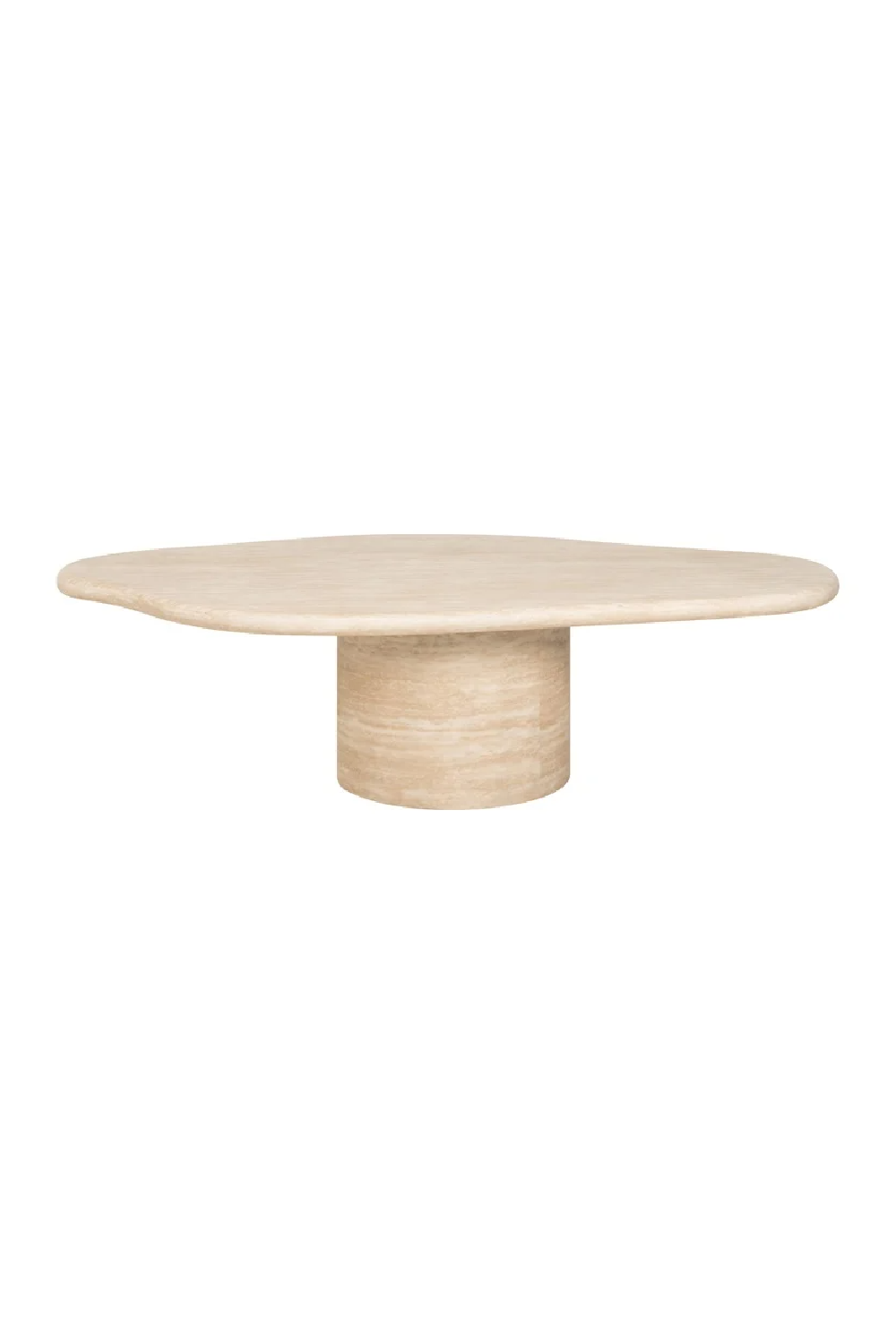 Travertine Organic Coffee Table | Richmond Interiors Fictus | Oroa.com